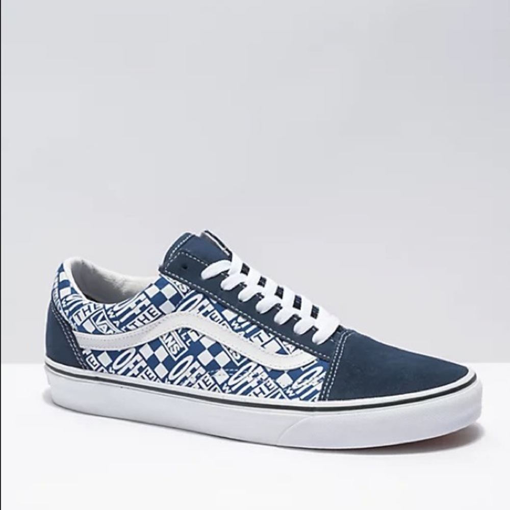 VANS Old Skool OTW Dress Blue & True Blue Skate Shoes - brand new in box
